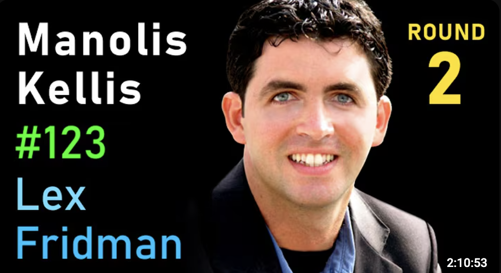 Manolis Kellis, Lex Fridman Podcast